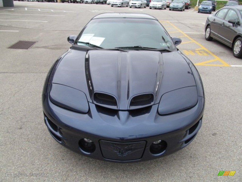 2001 Firebird Trans Am WS-6 Coupe - Navy Blue Metallic / Ebony photo #2