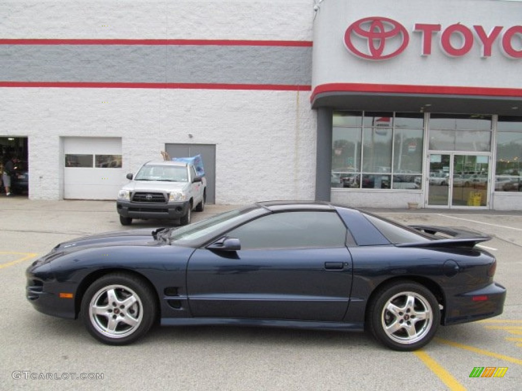 2001 Firebird Trans Am WS-6 Coupe - Navy Blue Metallic / Ebony photo #3
