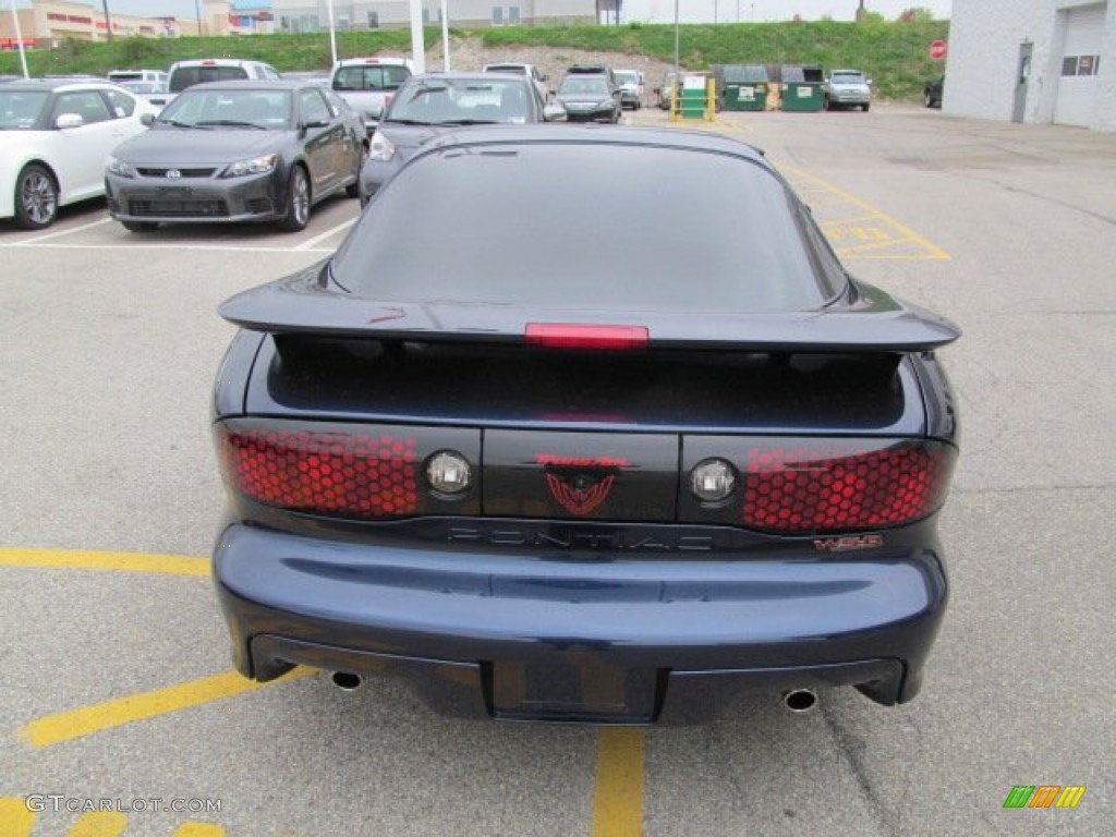 Navy Blue Metallic 2001 Pontiac Firebird Trans Am WS-6 Coupe Exterior Photo #63331869