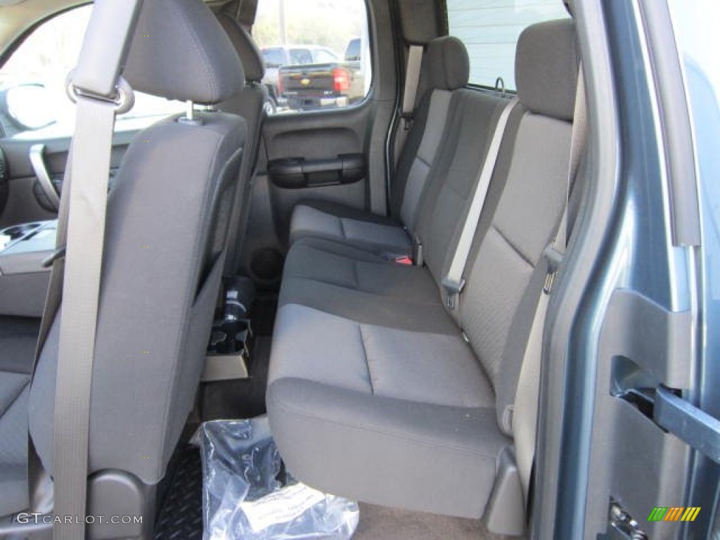 2012 Silverado 1500 LT Extended Cab 4x4 - Blue Granite Metallic / Ebony photo #14