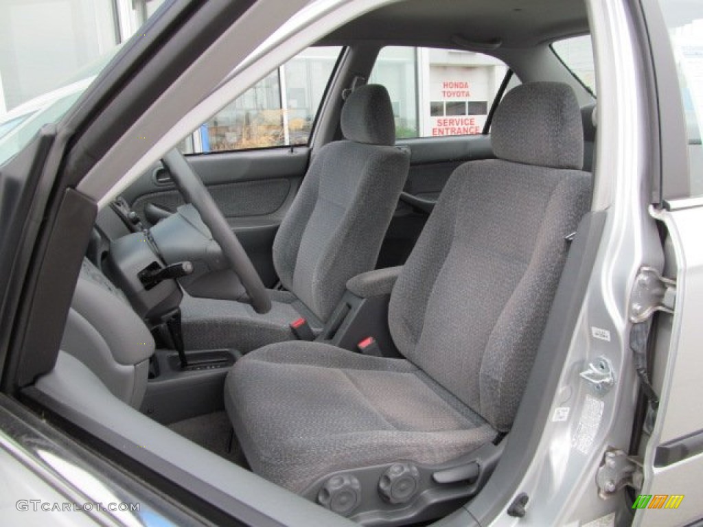 1999 Civic LX Sedan - Vogue Silver Metallic / Gray photo #12