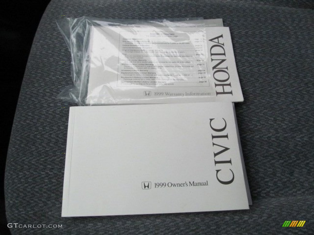 1999 Civic LX Sedan - Vogue Silver Metallic / Gray photo #18