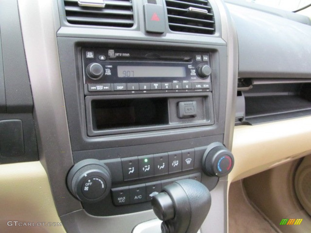 2009 CR-V LX 4WD - Green Tea Metallic / Ivory photo #14