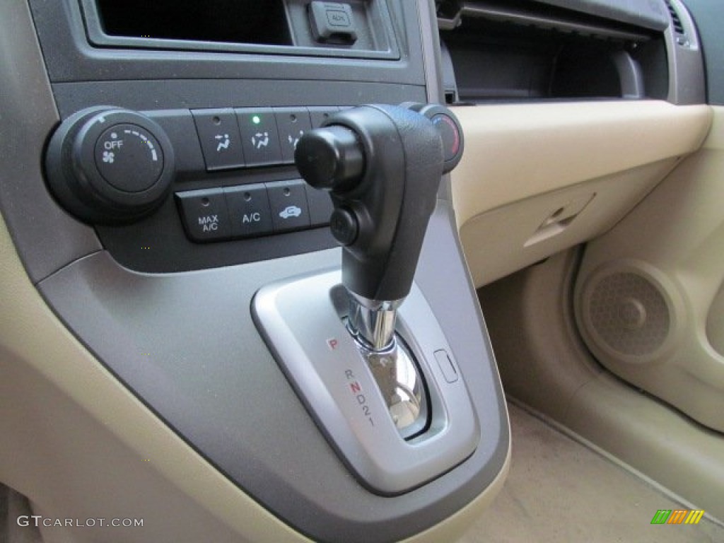 2009 CR-V LX 4WD - Green Tea Metallic / Ivory photo #15