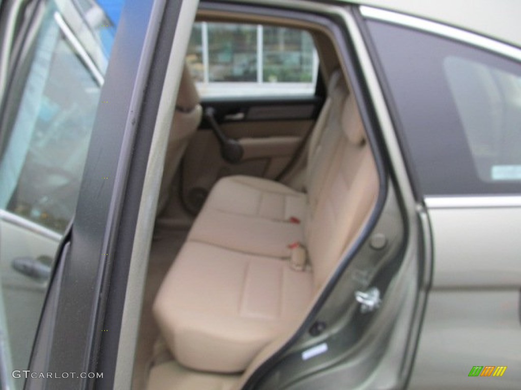 2009 CR-V LX 4WD - Green Tea Metallic / Ivory photo #16