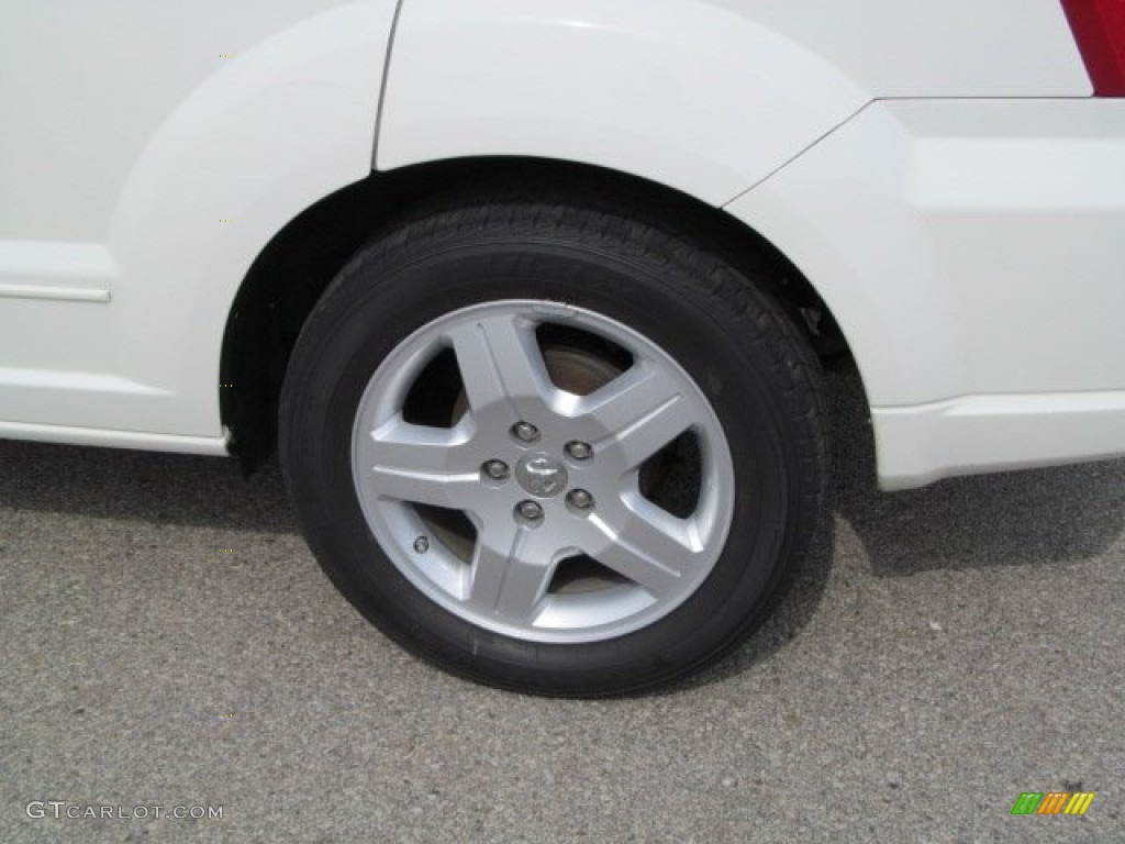 2008 Caliber SXT - Stone White / Dark Slate Gray photo #4