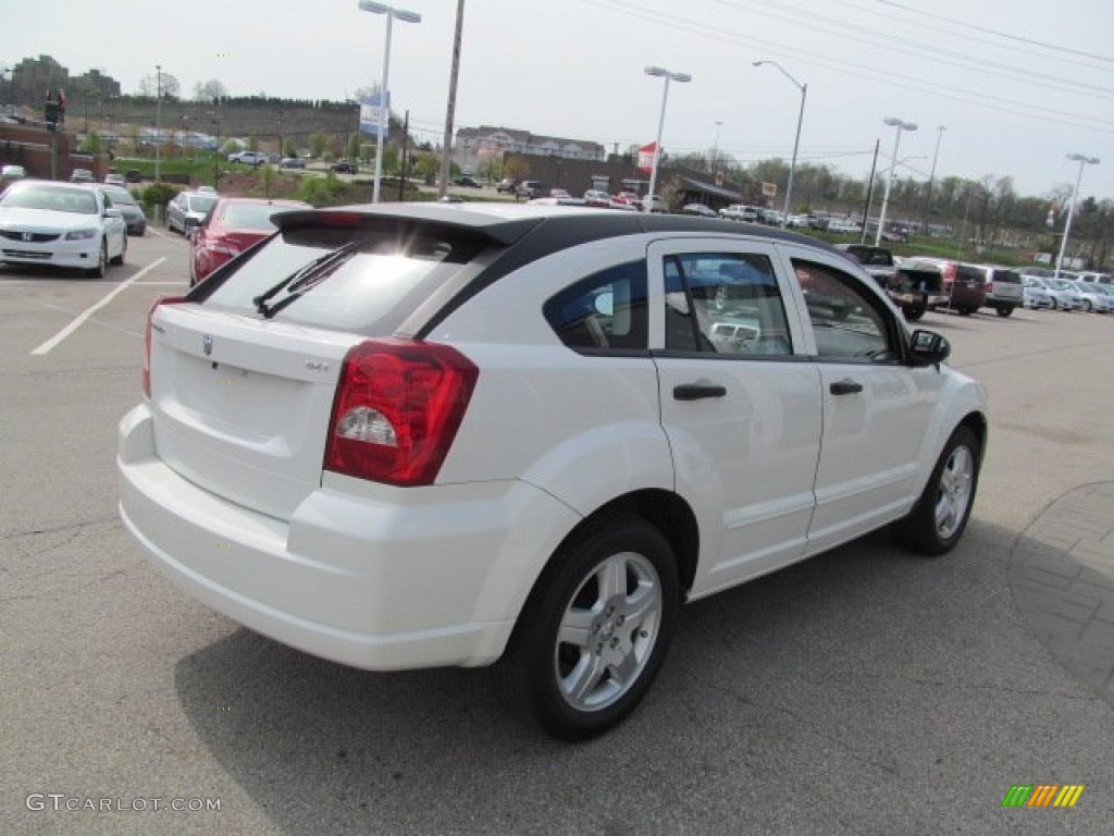 2008 Caliber SXT - Stone White / Dark Slate Gray photo #7