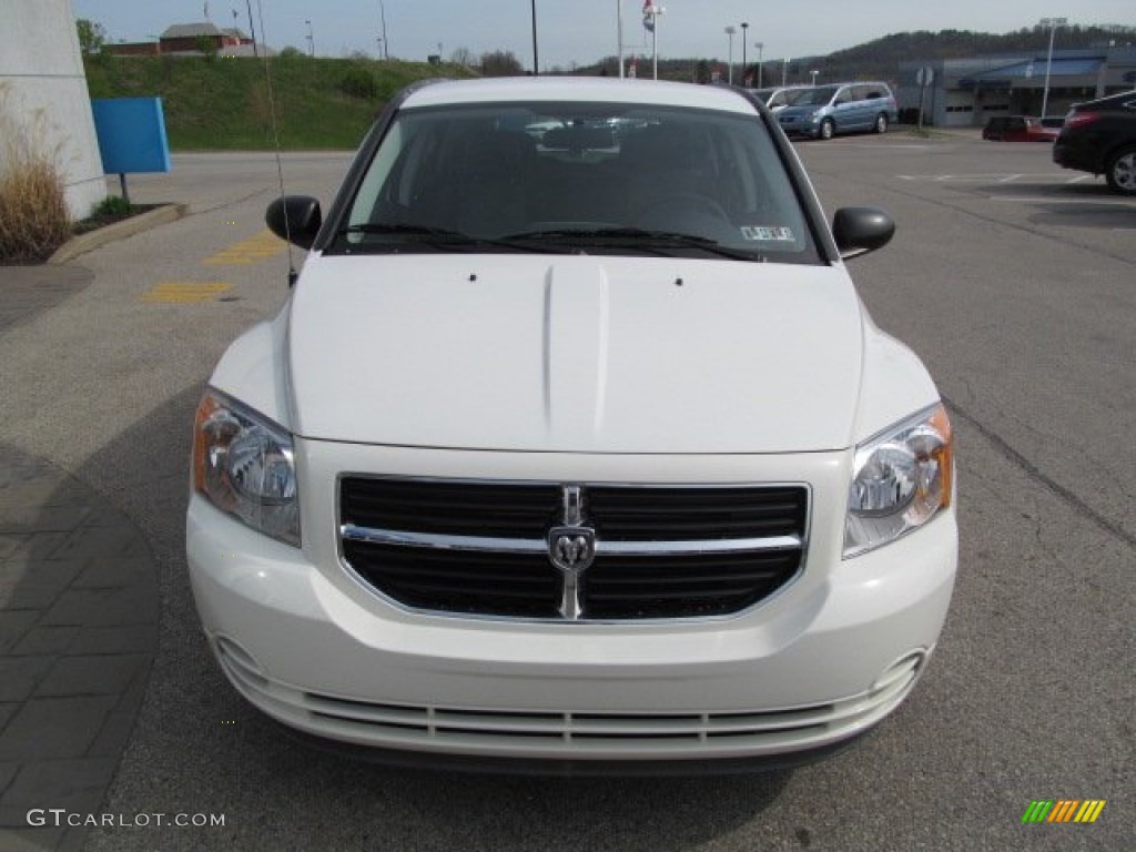 2008 Caliber SXT - Stone White / Dark Slate Gray photo #10
