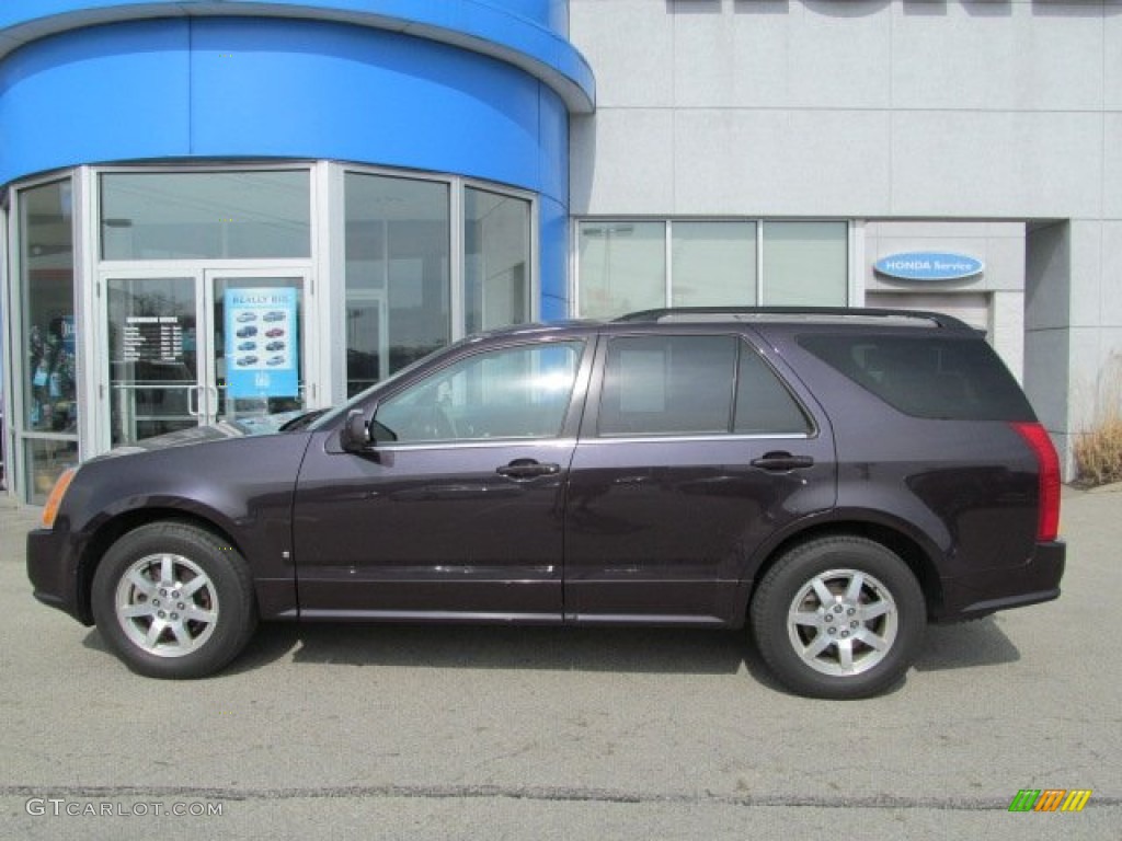 2006 SRX V6 - Blackberry / Light Gray photo #3