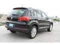 2012 Deep Black Metallic Volkswagen Tiguan SE  photo #3