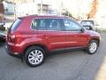 2009 Wild Cherry Metallic Volkswagen Tiguan SE 4Motion  photo #12