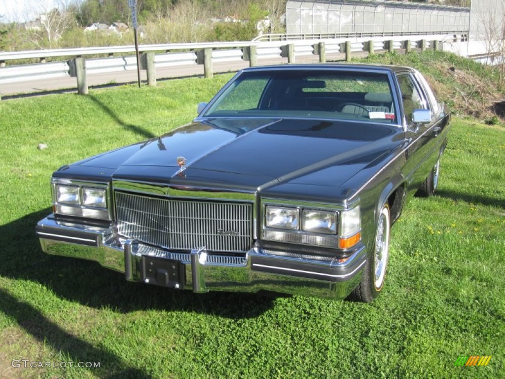 Midnight Sand Gray 1983 Cadillac DeVille Coupe Exterior Photo #63335281