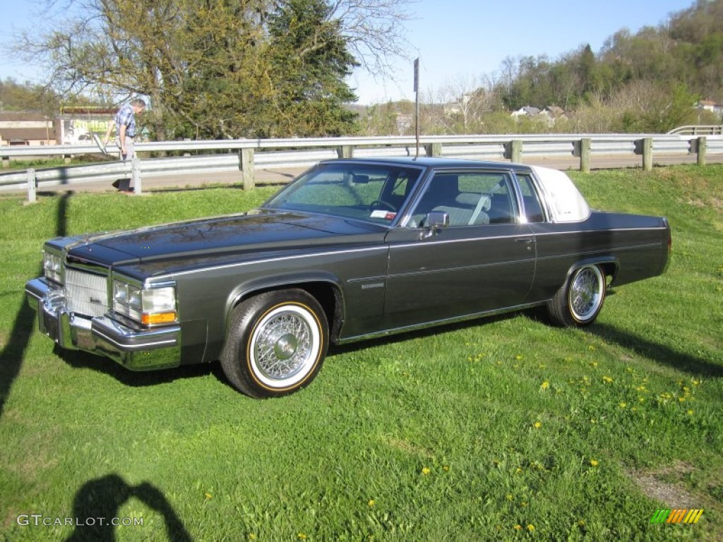 Midnight Sand Gray 1983 Cadillac DeVille Coupe Exterior Photo #63335290
