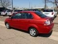 2010 Sport Red Chevrolet Aveo LS Sedan  photo #6