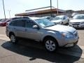 2011 Steel Silver Metallic Subaru Outback 2.5i Premium Wagon  photo #2