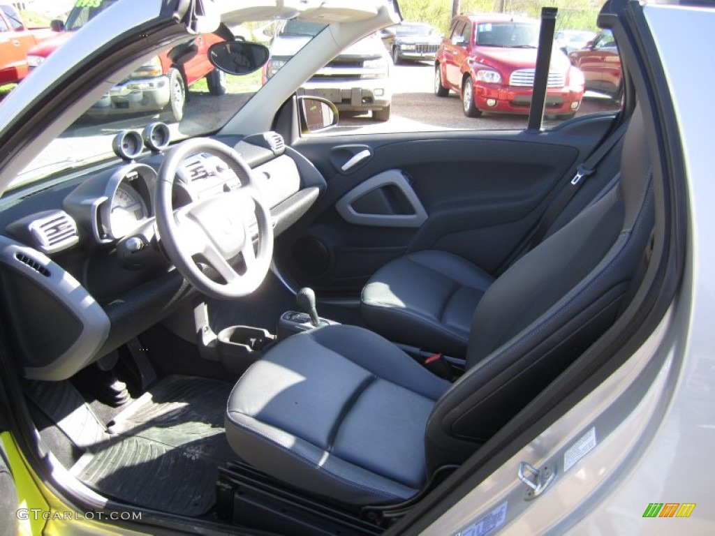 2008 fortwo passion cabriolet - Light Yellow / Design Black photo #11