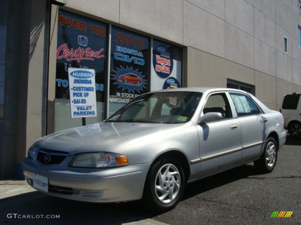 2002 626 LX - Silver Frost / Gray photo #1