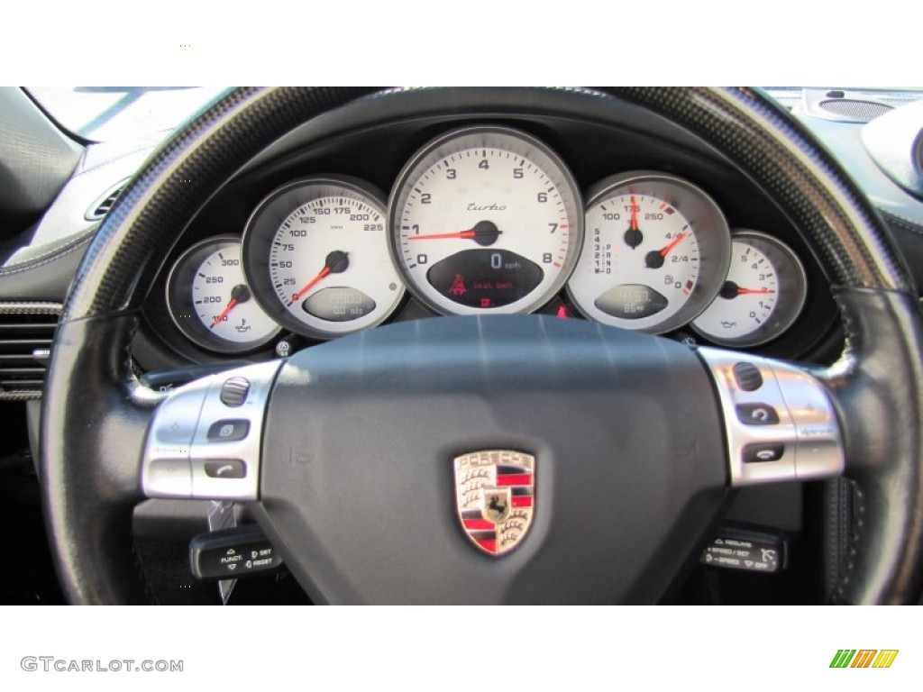 2008 Porsche 911 Turbo Cabriolet Gauges Photo #63336080