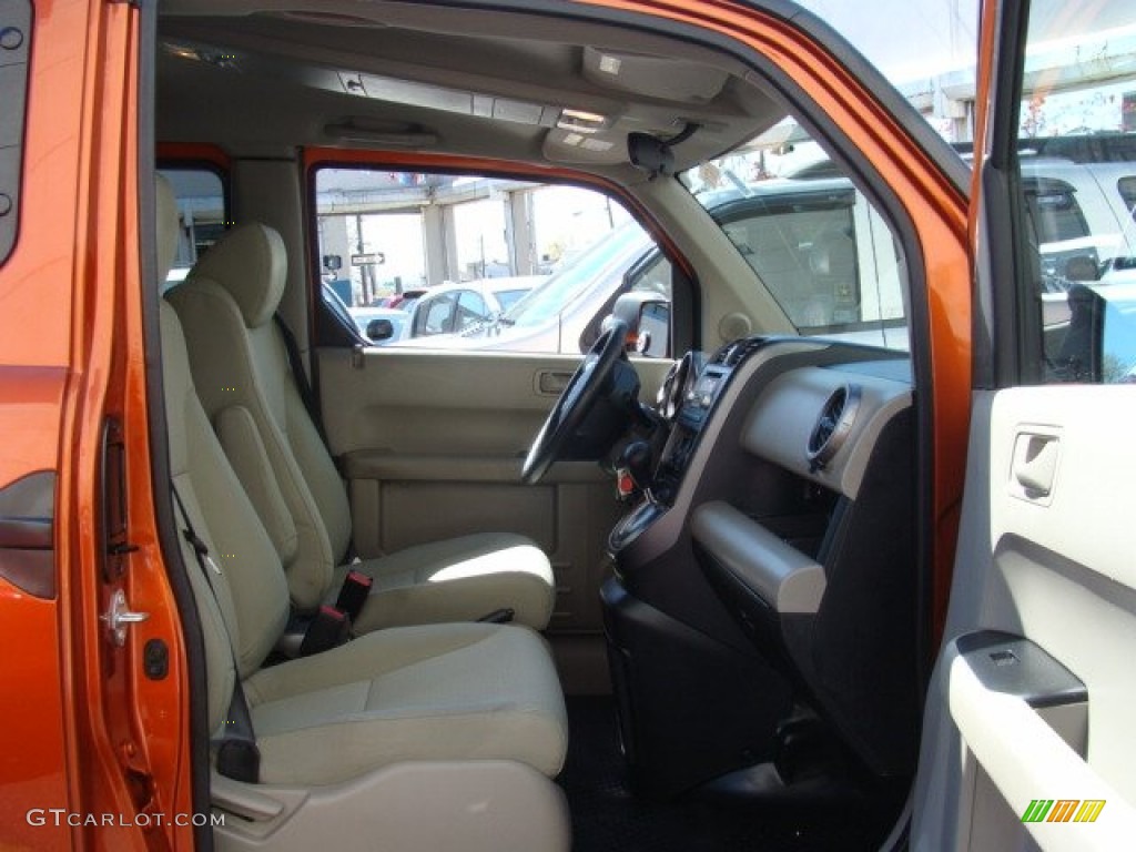 2010 Element EX 4WD - Citrus Fire Metallic / Titanium photo #8