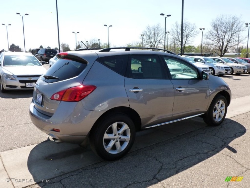 2010 Murano SL AWD - Platinum Graphite Metallic / Black photo #4