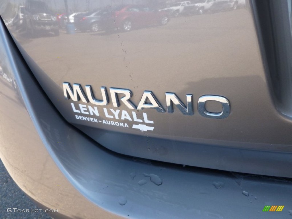 2010 Murano SL AWD - Platinum Graphite Metallic / Black photo #12