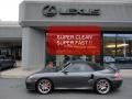 2004 Slate Grey Metallic Porsche 911 Turbo Cabriolet  photo #2