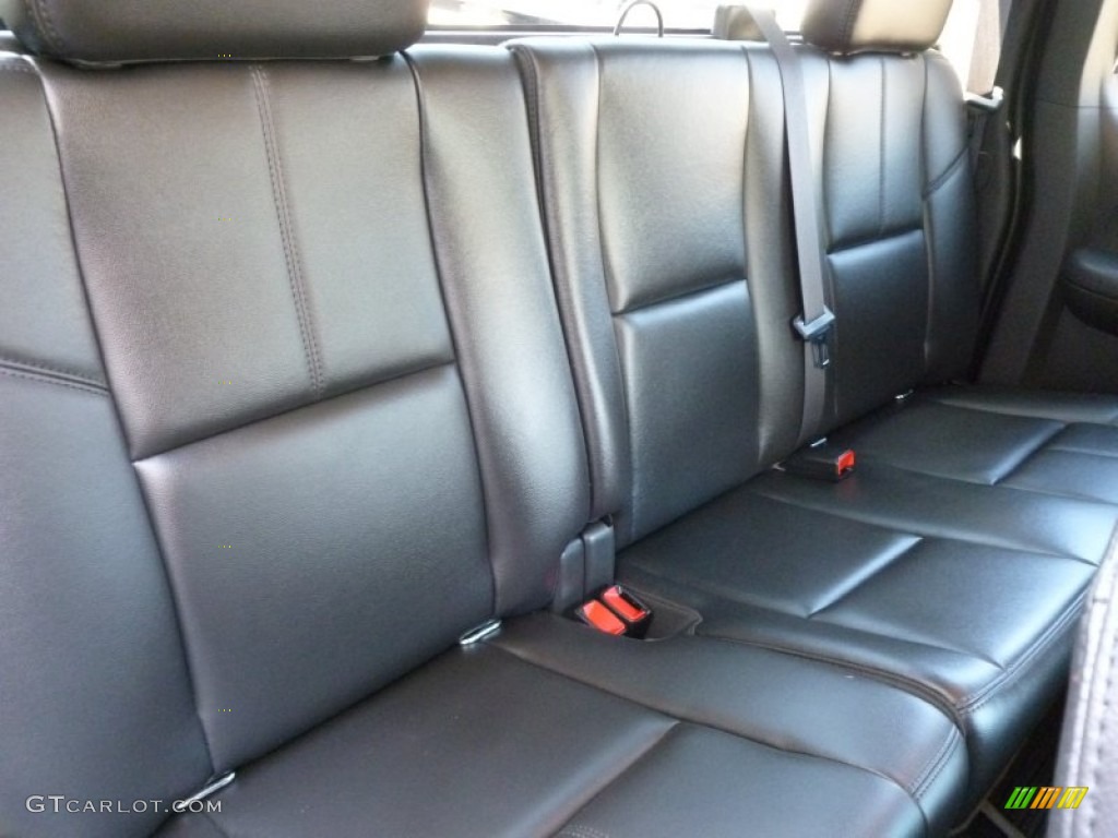 2010 Silverado 1500 LTZ Extended Cab 4x4 - Black Granite Metallic / Ebony photo #18