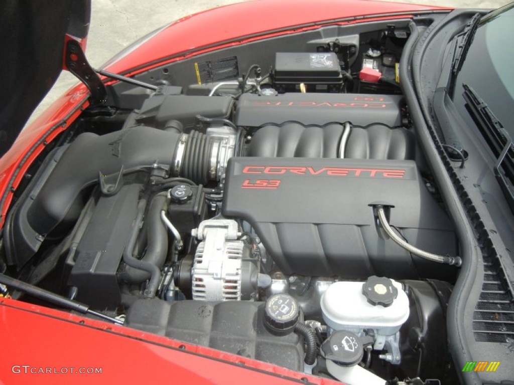 2009 Corvette Coupe - Victory Red / Ebony photo #11