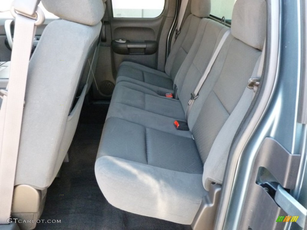 2009 Silverado 1500 LT Extended Cab 4x4 - Blue Granite Metallic / Ebony photo #10