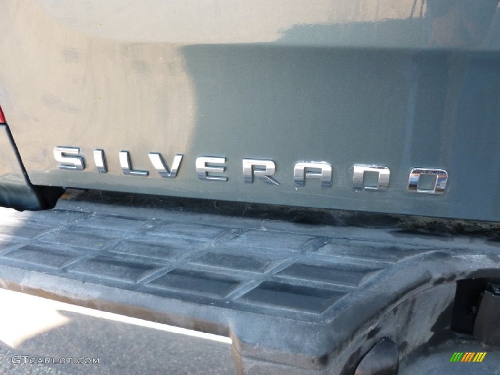 2009 Silverado 1500 LT Extended Cab 4x4 - Blue Granite Metallic / Ebony photo #11