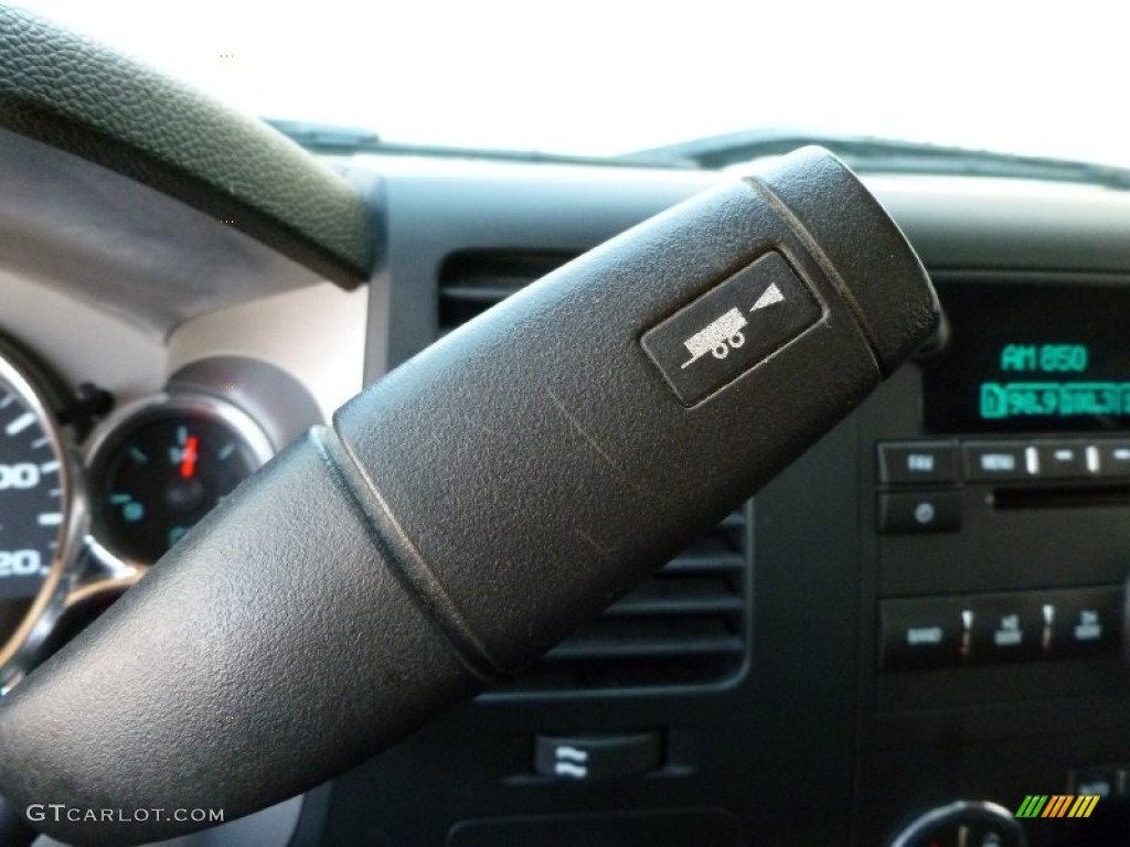 2009 Silverado 1500 LT Extended Cab 4x4 - Blue Granite Metallic / Ebony photo #26
