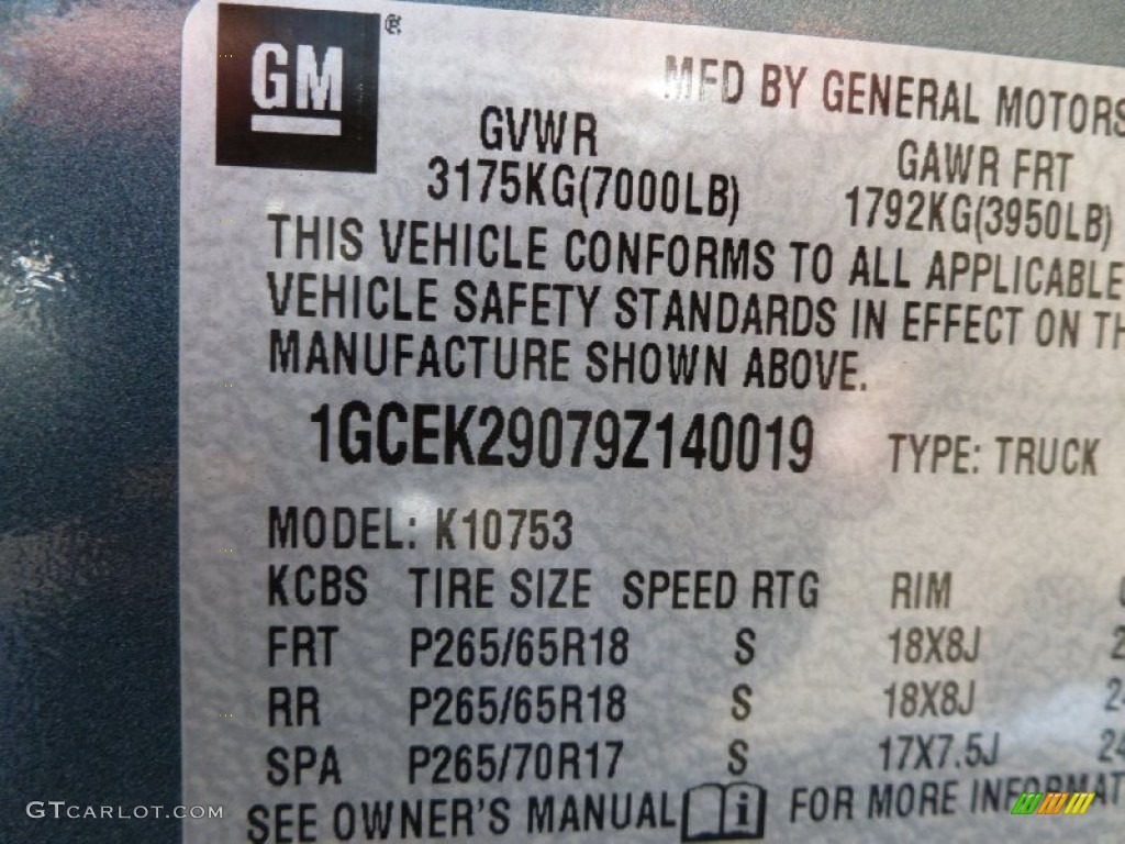 2009 Silverado 1500 LT Extended Cab 4x4 - Blue Granite Metallic / Ebony photo #34
