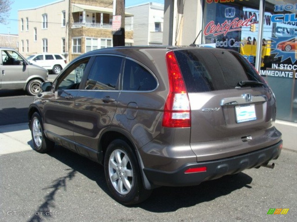 2009 CR-V EX-L 4WD - Urban Titanium Metallic / Ivory photo #4