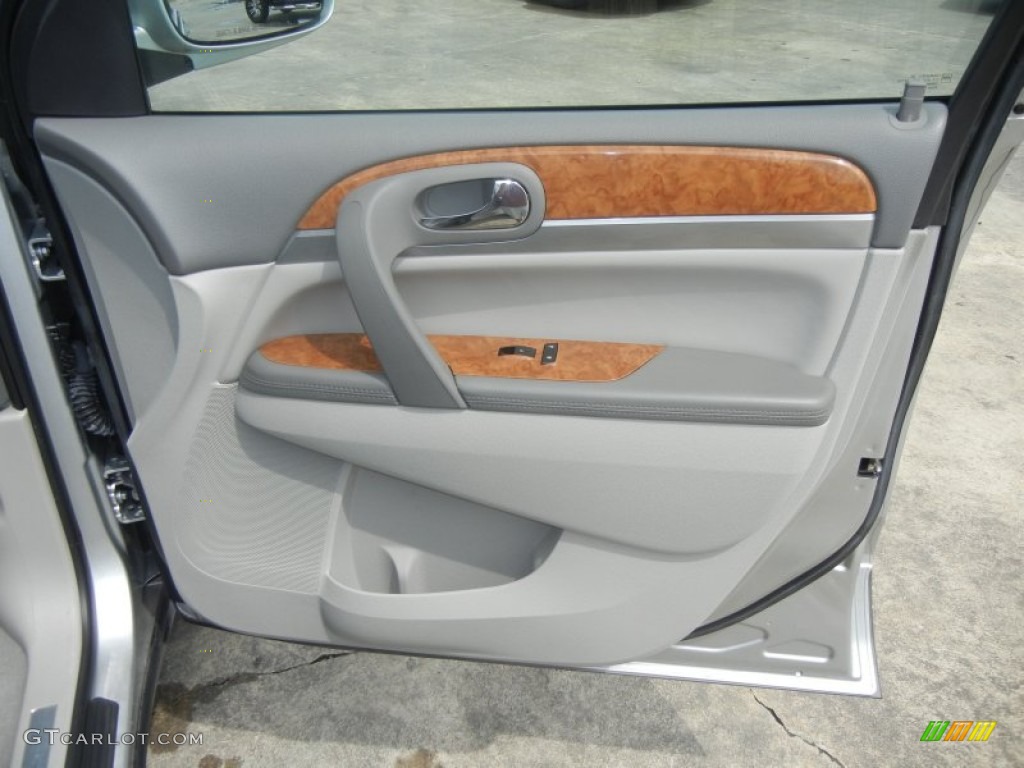 2010 Enclave CXL - Quicksilver Metallic / Titanium/Dark Titanium photo #8