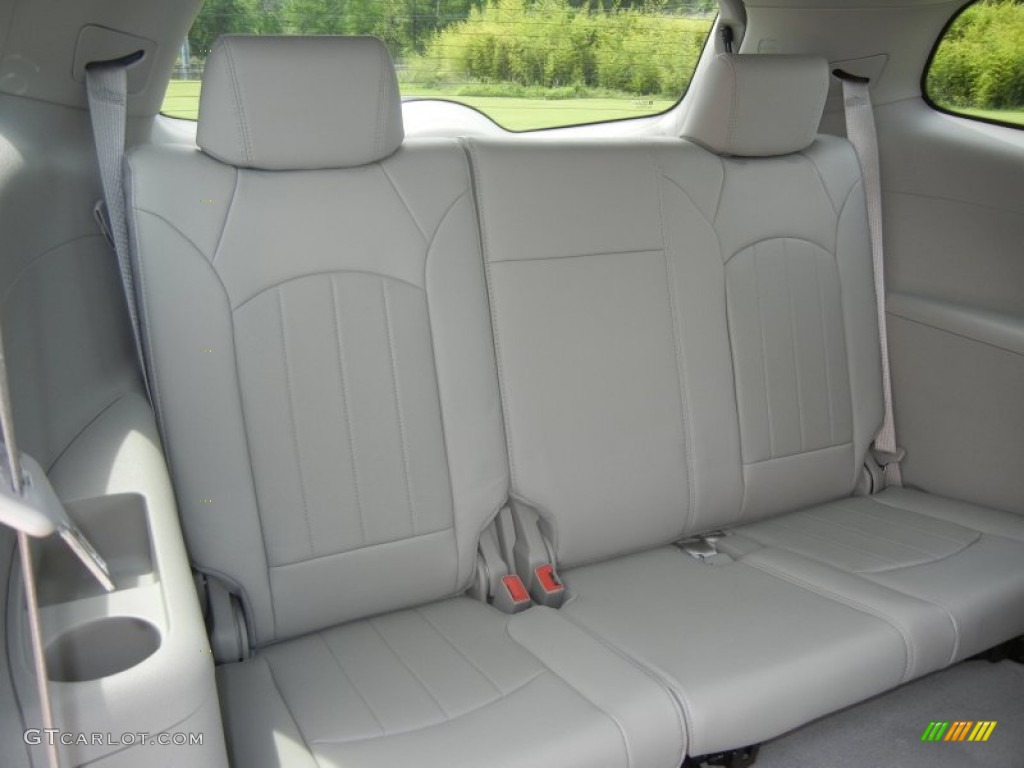 2010 Enclave CXL - Quicksilver Metallic / Titanium/Dark Titanium photo #10