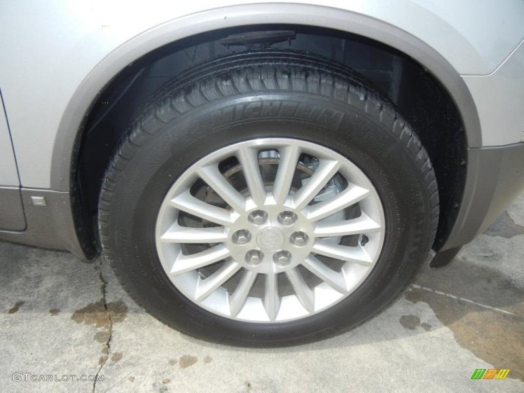 2010 Enclave CXL - Quicksilver Metallic / Titanium/Dark Titanium photo #31