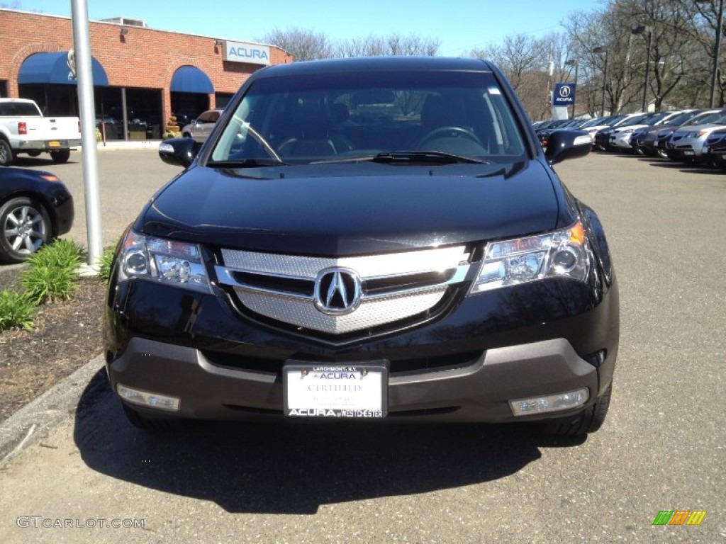 2007 MDX  - Formal Black Pearl / Ebony photo #2