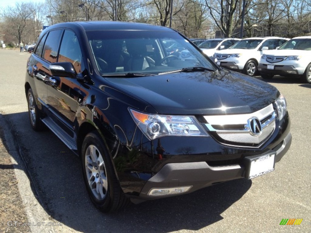 2007 MDX  - Formal Black Pearl / Ebony photo #3