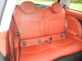 Lounge Redwood Red Leather Rear Seat Photo for 2009 Mini Cooper #63339393