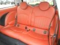 Lounge Redwood Red Leather 2009 Mini Cooper S Hardtop Interior Color