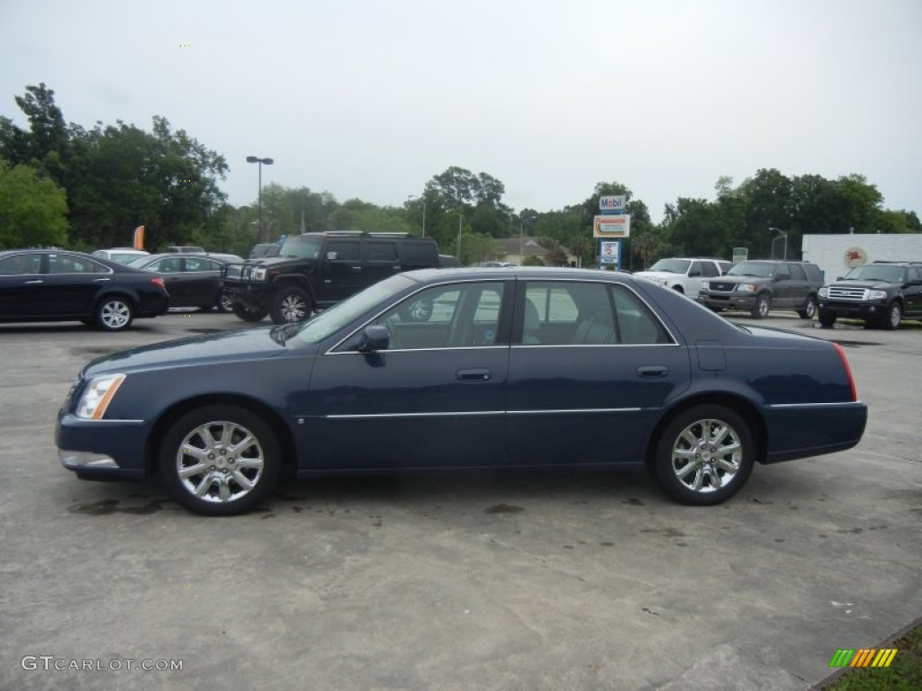2008 DTS  - Blue Diamond Tricoat / Titanium/Dark Titanium photo #5