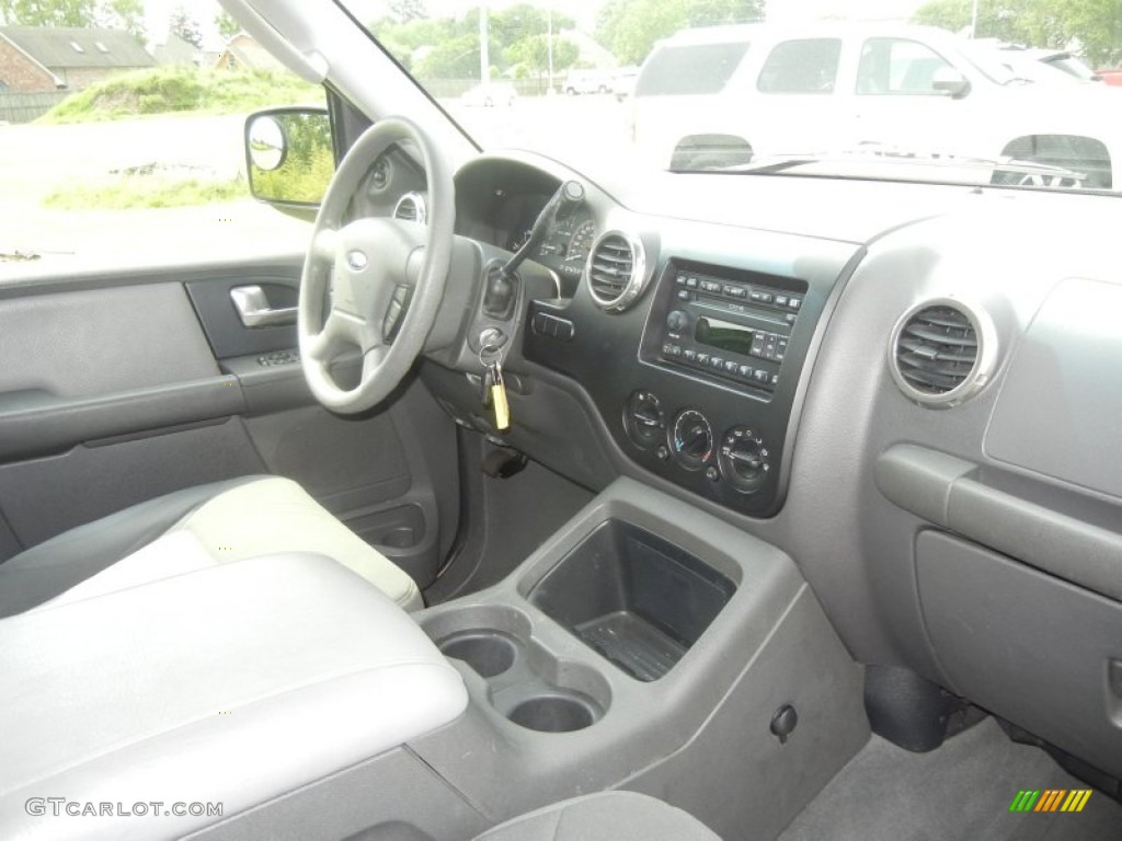 2003 Expedition XLT - Dark Shadow Grey Metallic / Flint Grey photo #6