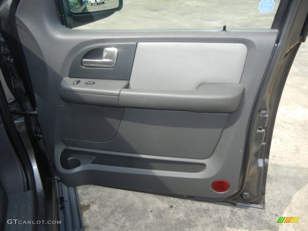 2003 Expedition XLT - Dark Shadow Grey Metallic / Flint Grey photo #7