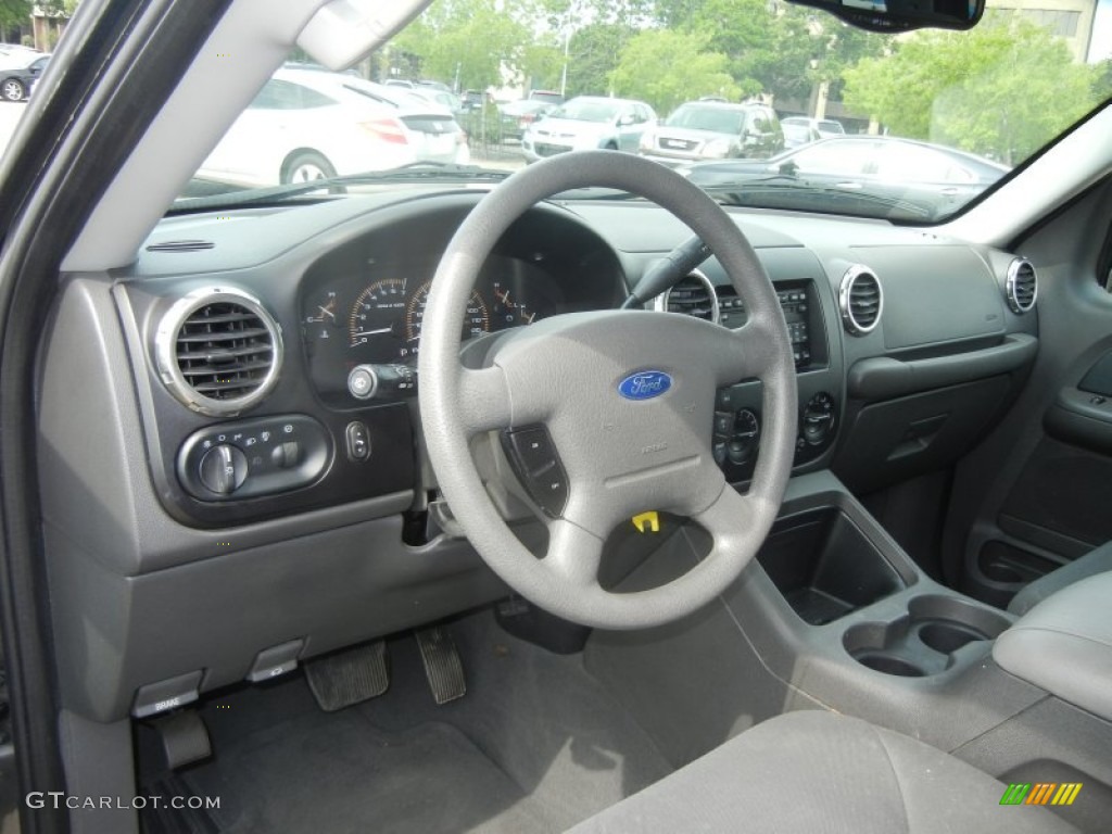 2003 Expedition XLT - Dark Shadow Grey Metallic / Flint Grey photo #15