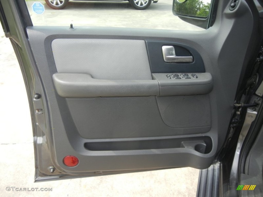 2003 Expedition XLT - Dark Shadow Grey Metallic / Flint Grey photo #16