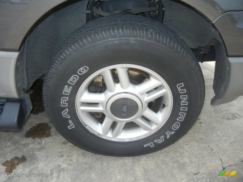 2003 Expedition XLT - Dark Shadow Grey Metallic / Flint Grey photo #25