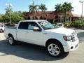 White Platinum Metallic Tri-Coat - F150 Limited SuperCrew 4x4 Photo No. 1