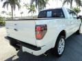 2011 White Platinum Metallic Tri-Coat Ford F150 Limited SuperCrew 4x4  photo #7