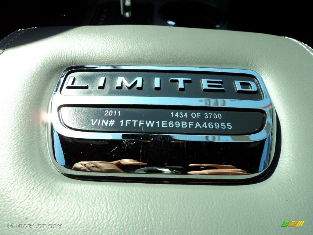 2011 Ford F150 Limited SuperCrew 4x4 Marks and Logos Photo #63343039