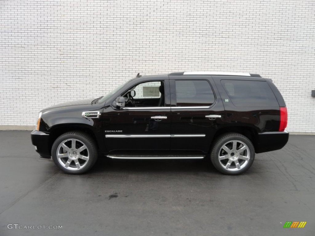 Black Raven 2012 Cadillac Escalade Hybrid 4WD Exterior Photo #63343457